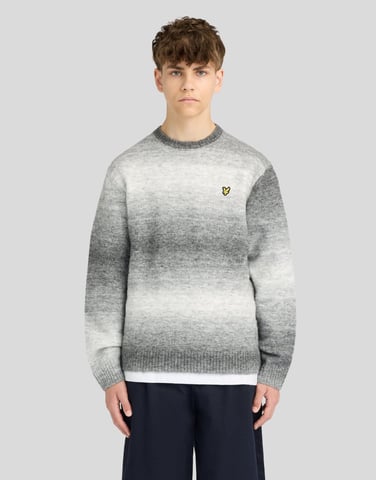 Ombre Rundhalspullover