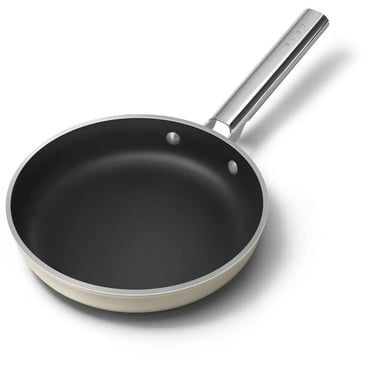 Smeg Bratpfanne Keramikbeschichtung Creme 20cm