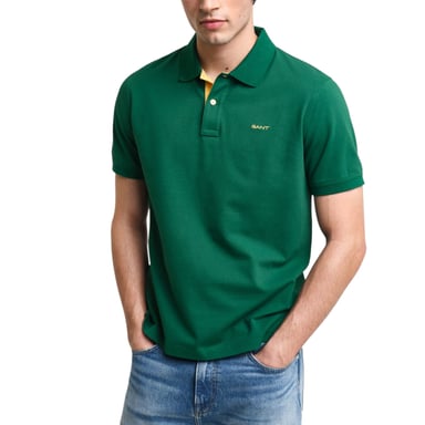 GANT Herren-Polo-Piquéshirt Kurzarm Freizeit-Sommershirt Baumwolle New Jersey
