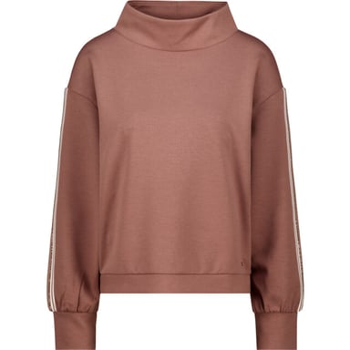 Monari Sweatshirt mit Streifen 810534 552 tiramisu