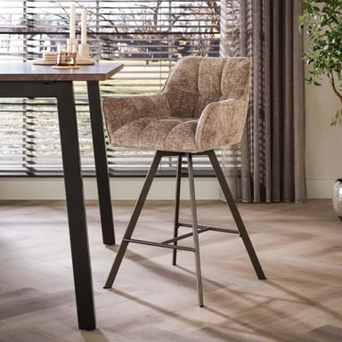 Hoyz Rova Barstuhl – 52x56x95 cm 2er-Set