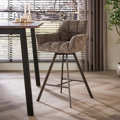 Hoyz Barstuhl Rova - 52x56x95 cm 2er-Set