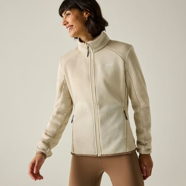 Regatta - "Newhill" Fleecejacke für Damen, Durchgehender Reißverschluss (Helles Vanillegelb)