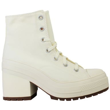 Converse Chuck 70 De Luxe Heel Hi Unisex Sneaker in Offwhite