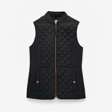 Joules Minx Damenweste Schwarz