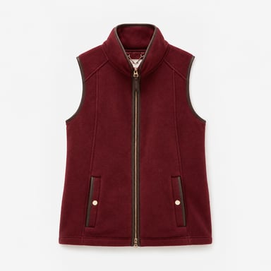 Joules Heritage Damen Steppwesten Rot