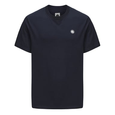 Pretty Green Herren-T-Shirt mit Regular Fit, Rundhalsausschnitt und in Marineblau