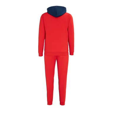 Lonsdale Herren-Trainingsanzug Rot/Marineblau