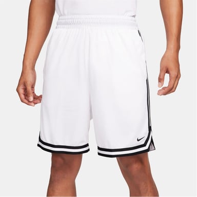 Nike Herren Dna Dri Fit 8 Basketballshorts in Weiß/Schwarz