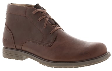 Caterpillar Herren-Elegantstiefel Brock Leder Schnürung Braun