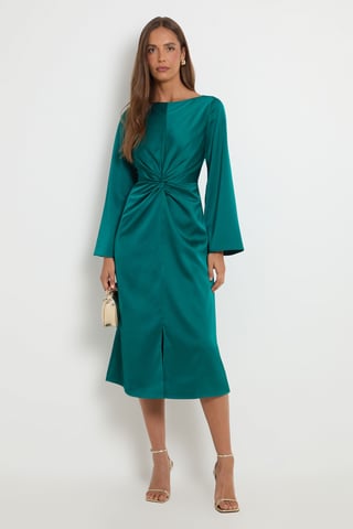 Abstract Twist Midikleid