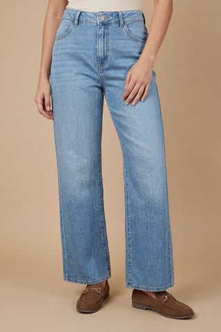 Pandie Loafer mit Besatz aus Wildlederimitat