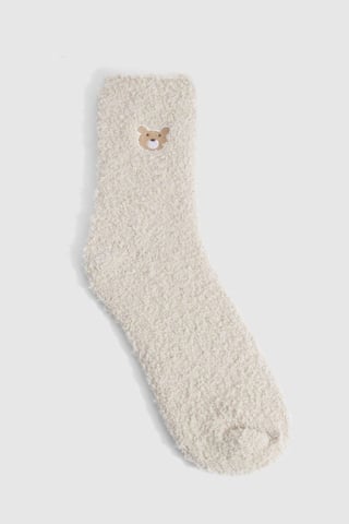 Teddy Bear Flauschige Socken