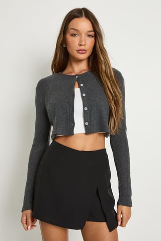 Wickel-Skort mit Seitenschlitz
