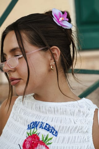 Boohoo Orchideenblüte einzelne Haarspange