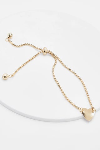 Boohoo Armband mit Herzdetail und Knebelverschluss