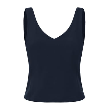 LA Gear - Ärmelloses Oberteil für Damen, V-Ausschnitt (Blau)