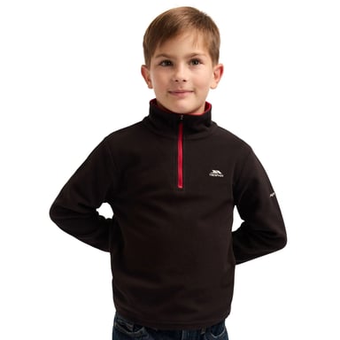 Trespass - "Etto" Fleece für Jungen (Schwarz/Rot)