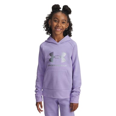 Under Armour - "Rival" Kapuzenpullover für Mädchen (Violett)