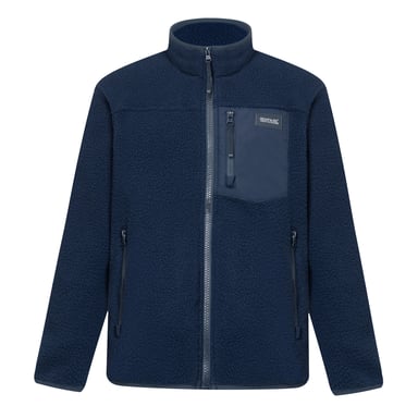 Regatta - "Frankie" Fleecejacke für Kinder, Durchgehender Reißverschluss (Marine)