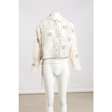 Nukus Aaliya Bluse Stickerei Blusen nkf02152