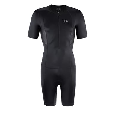 dhb - Triathlon-Anzug für Herren, Anliegend (Schwarz)
