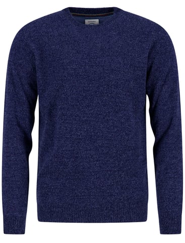 A fish named Fred dunkelblauer Wollpullover