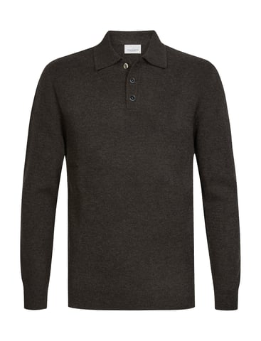 Profuomo brauner Strickpullover