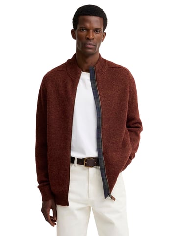 Barbour Braune Strickjacke