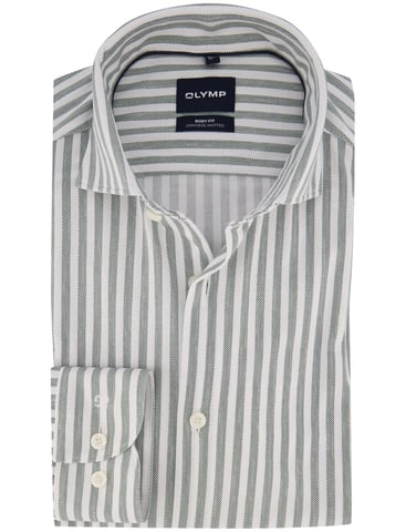 OLYMP Grünes Slim-Fit-Hemd