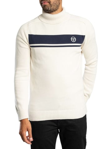 Sergio Tacchini Rollkragenpullover Damarindo, Weiß