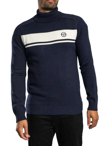 Sergio Tacchini Rollkragenpullover Damarindo, Blau
