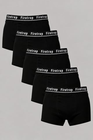 5er-Pack Boxershorts aus Baumwoll-Stretch mit Logo-Bund