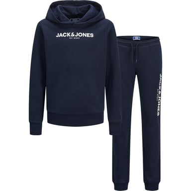 Jack And Jones - Trainingsanzug für Kinder, mit Kapuze, Langärmlig (Marineblau)