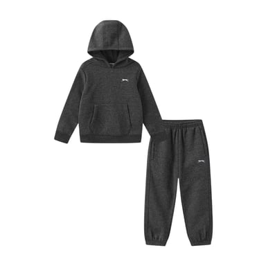 Slazenger - Trainingsanzug-Set für Kinder (Holzkohle)