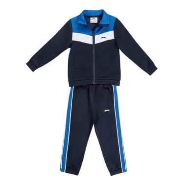 Slazenger - Trainingsanzug für Kinder (Königsblau/Weiß)