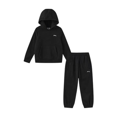 Slazenger - Trainingsanzug-Set für Kinder (Schwarz)