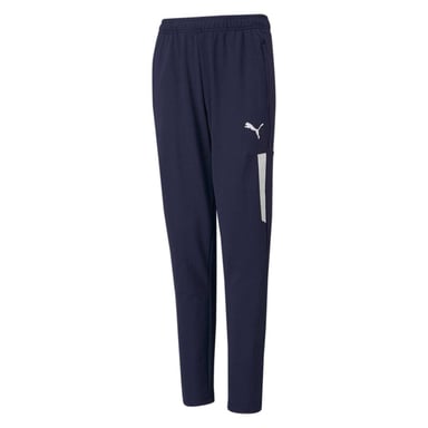 Puma - "TeamLIGA Pro" Trainingshose für Kinder (Kurzmantel/Weiß)