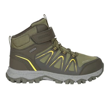 Mountain Warehouse - "Crossroad" Wanderstiefel für Kinder (Khakigrün)