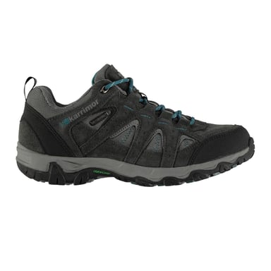 Karrimor - "Mount" Wanderschuhe für Kinder, Leder, Wasserfest (Grau/Petrol)