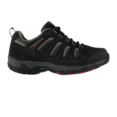 Karrimor - "Mount" Wanderschuhe für Kinder, Leder, Wasserfest (Schwarz/Rot)