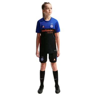 Nike - "2025/2026" Fußballshorts für Kinder (Schwarz/Orange)
