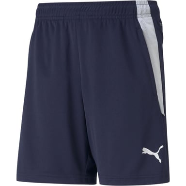 Puma - "Team Liga" Fußballshorts für Kinder , Training (Kurzmantel/Weiß)