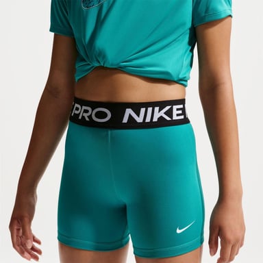 Nike - Kompressions-Shorts für Mädchen (Arktisgrün)