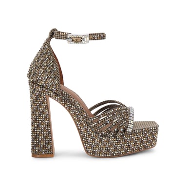 Kurt Geiger London Crystal Strap Plateau-Sandalen