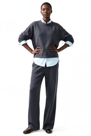 2-teiliges Baumwoll-Sweatshirt-Set