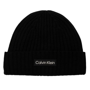Calvin Klein - Mütze, Emblem (Schwarz)