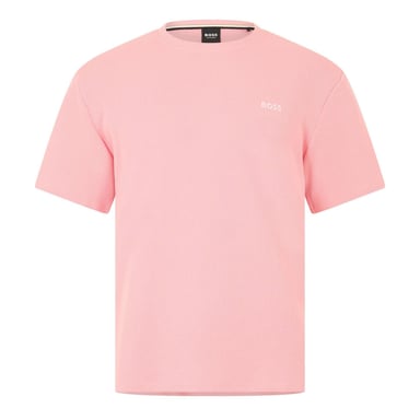 Boss - Schlafanzug-Oberteil für Herren, Strukturiert, Waffelstrick (Pink)