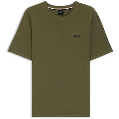 Boss - Schlafanzug-Oberteil für Herren, Strukturiert, Waffelstrick (Khaki-Braun)