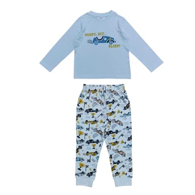 Star - Schlafanzug für Kinder, Langärmlig (Blau)